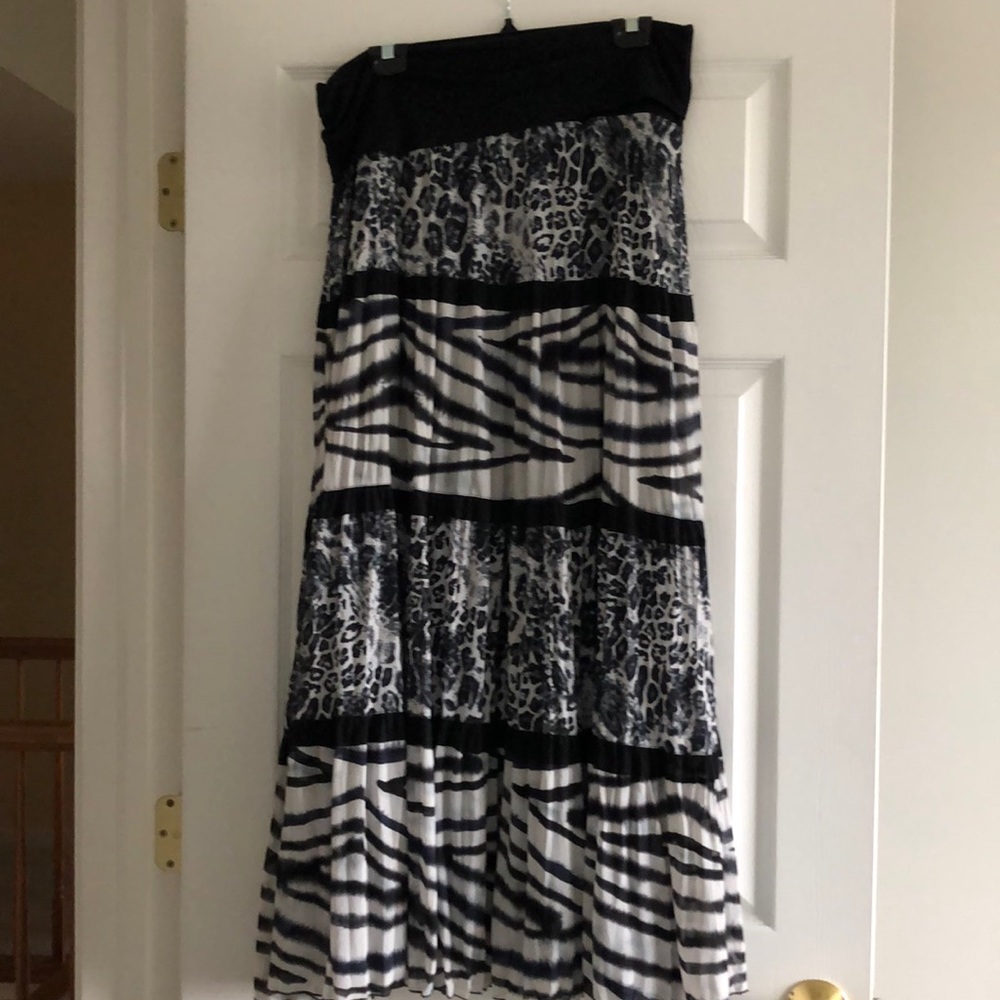Crinkle skirt